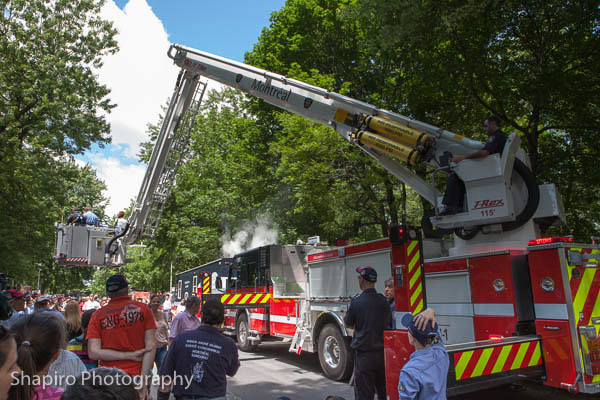 Montreal Fire Department Quebec 150th Anniversary Public Display 6-15-13 Larry Shapiro photograpy